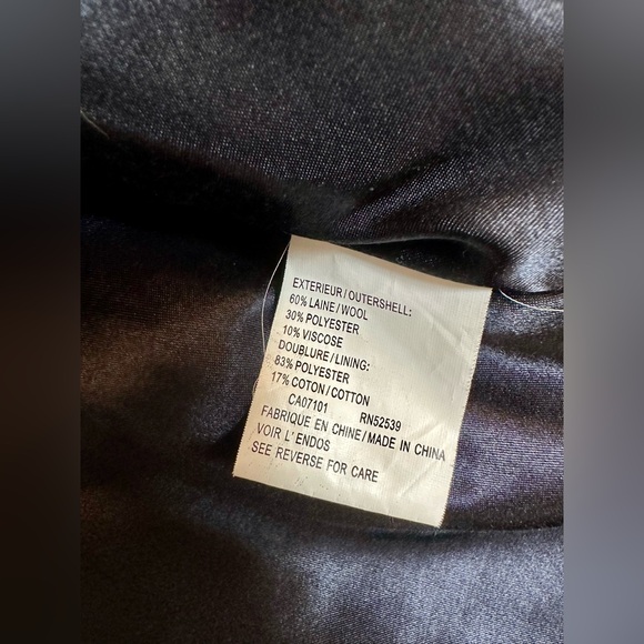 GORGEOUS wool navy jacket - Picture 4 of 9